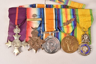 Lot 280 - A WWI Royal Flying Corps Medal Group