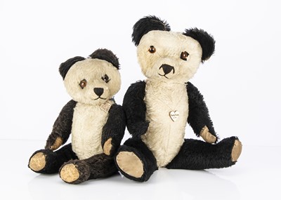 Lot 730 - Paddy Fields and Bantry Bay - two Tara Toys Panda bears