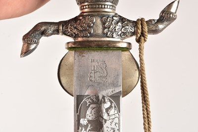 Lot 365 - A German Hunting Dagger by Eickhorn