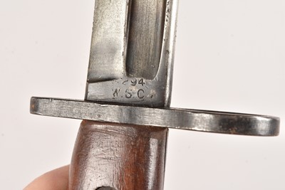 Lot 471 - A Scarce Jungle Carbine Style Bayonet