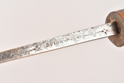 Lot 487 - An Antique German Sword Stick by Solingen