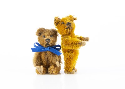 Lot 748 - Two 1930s Schuco miniature Teddy Bears