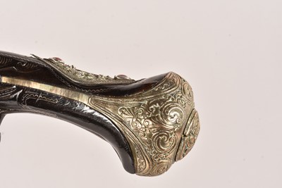 Lot 514 - A Middle Eastern Flintlock Pistol