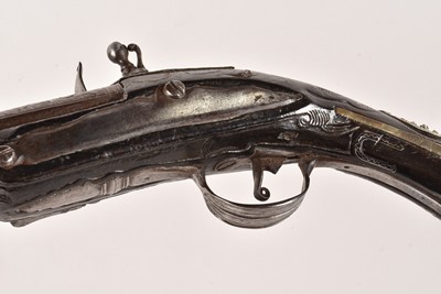 Lot 514 - A Middle Eastern Flintlock Pistol