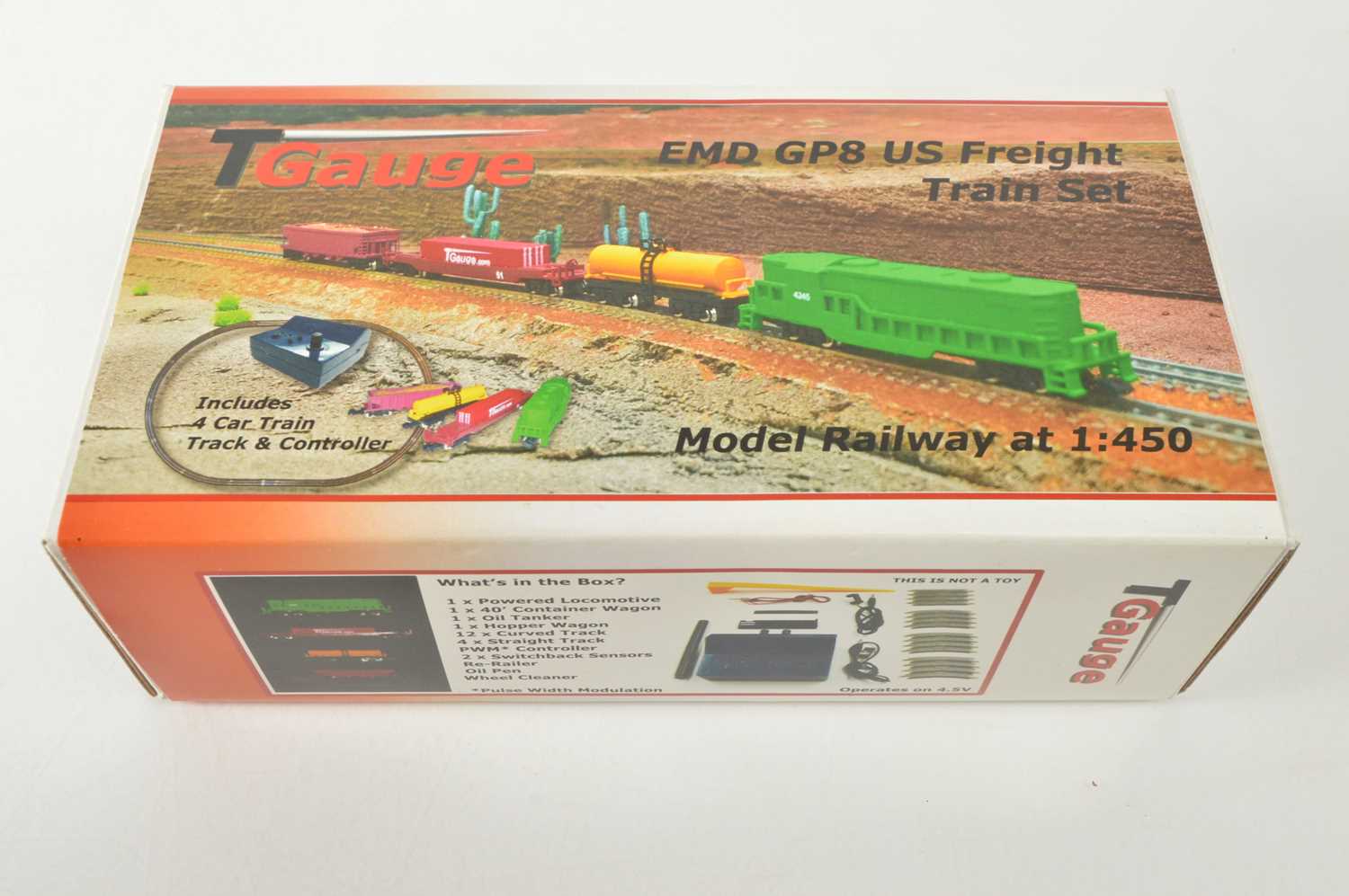Lot 1 - T Gauge US Freight Starter Set