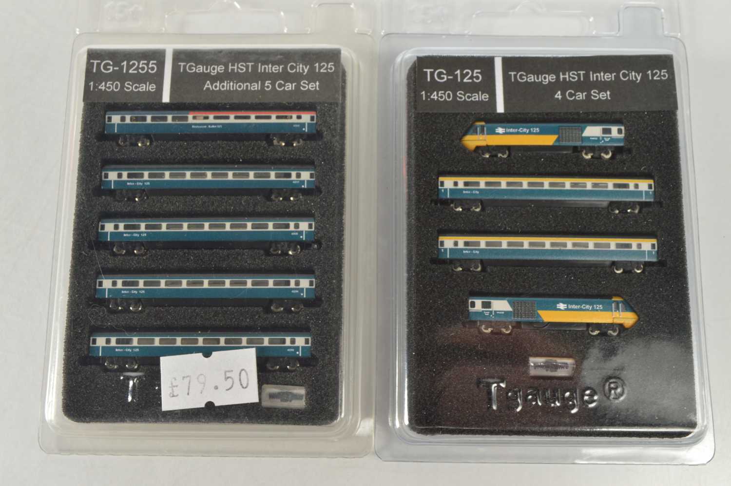 Lot 4 - T Gauge BR Intercity HST  Train and Coach Pack (2)