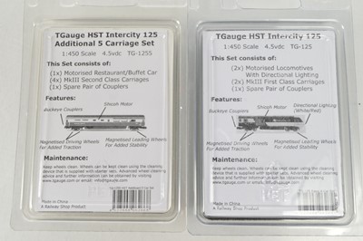 Lot 4 - T Gauge BR Intercity HST  Train and Coach Pack (2)