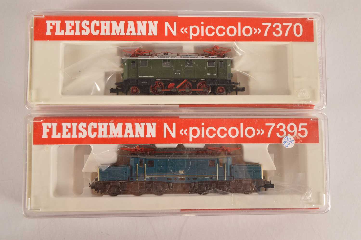 Lot 35 - Fleischmann Piccolo N Gauge German Electric Locomotives (2)