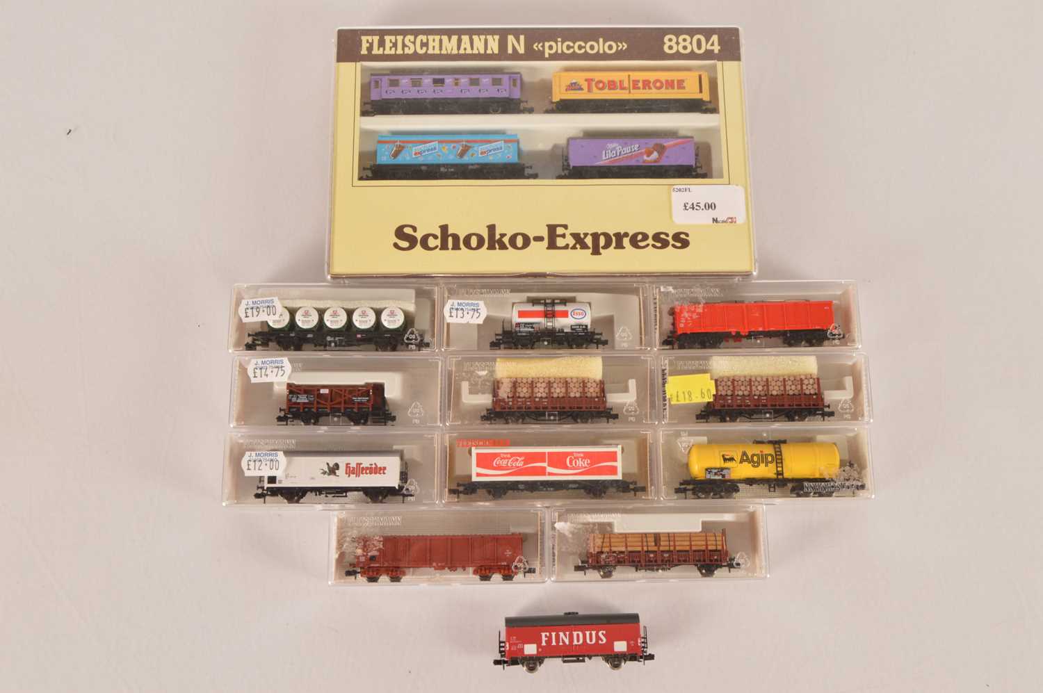 Lot 48 - Fleischmann N Gauge Continental Freight Stock (13)