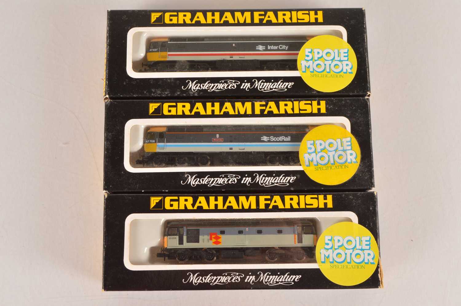 Lot 59 - Graham Farish N Gauge BR Diesel Locomotives (3)