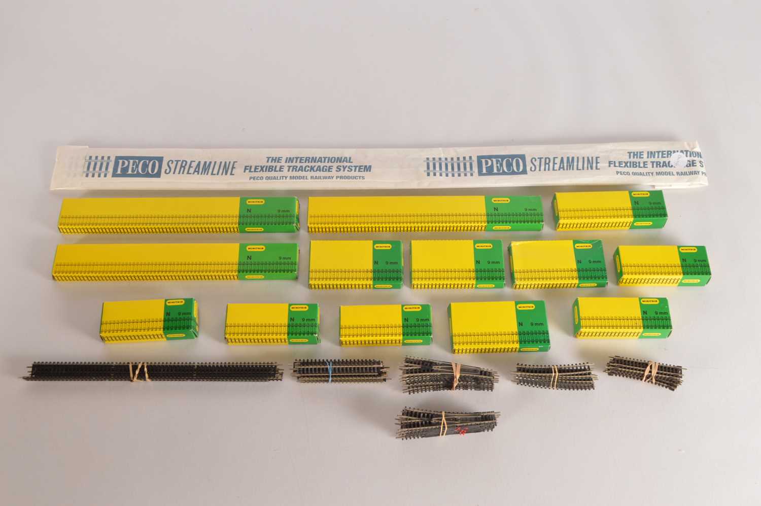 Lot 64 - Minitrix and Peco N Gauge Track (Qty)