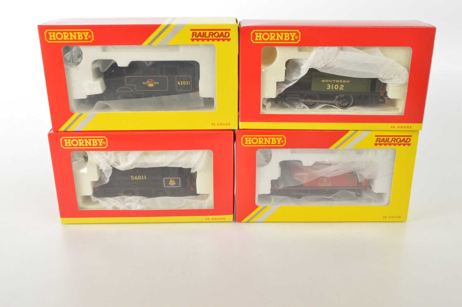 Lot 91 - Hornby 00 Gauge boxed unused Collector's Club 0-4-0 Tank Engines (4)