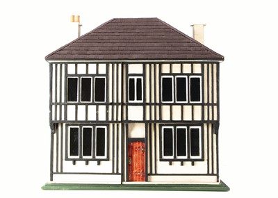 Lot 805 - A Mock Tudor doll’s house by Bert Baker 1958