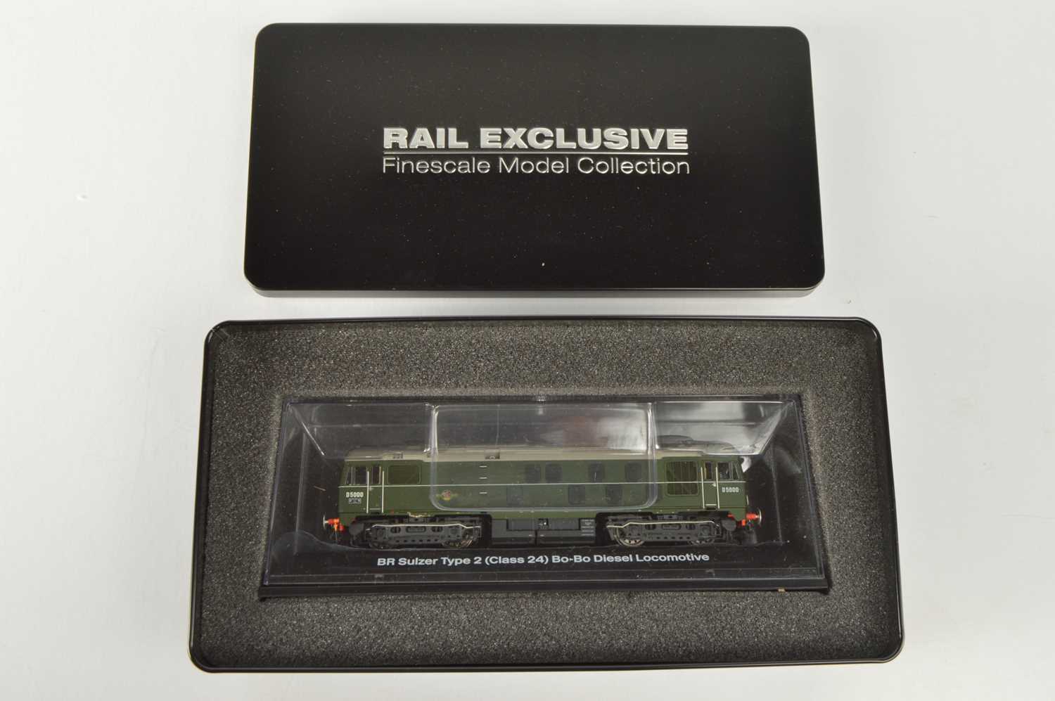 Lot 300 - Rails Exclusive SLW Sutton's Locomotive Workshop boxed 00 Gauge BR green Sulzer Type 2 Class 24 Bo-Bo Diesel Locomotive D5000