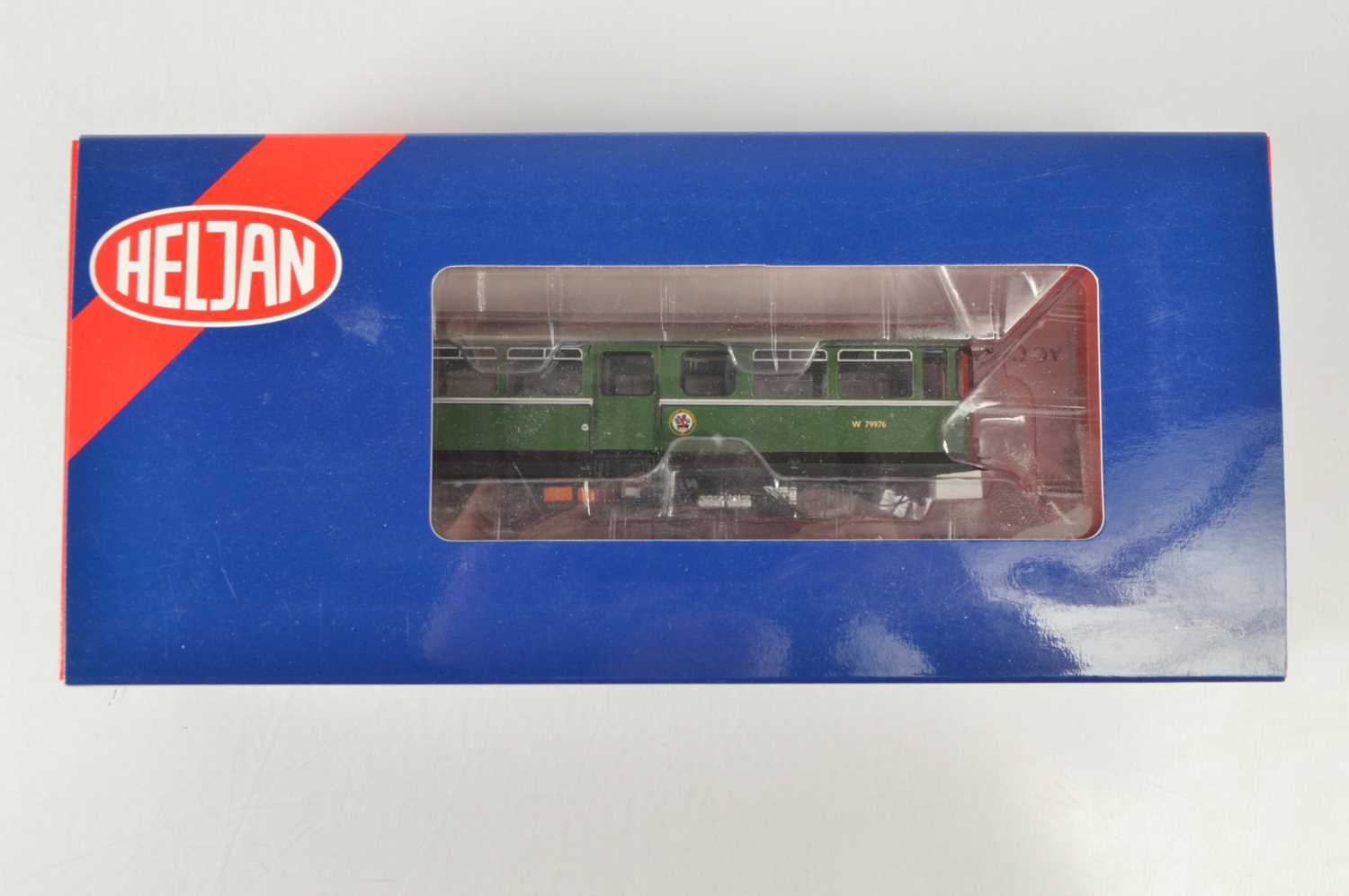 Lot 306 - Heljan 00 Gauge boxed 88011 BR light green AC Diesel Railbus with speed whiskers