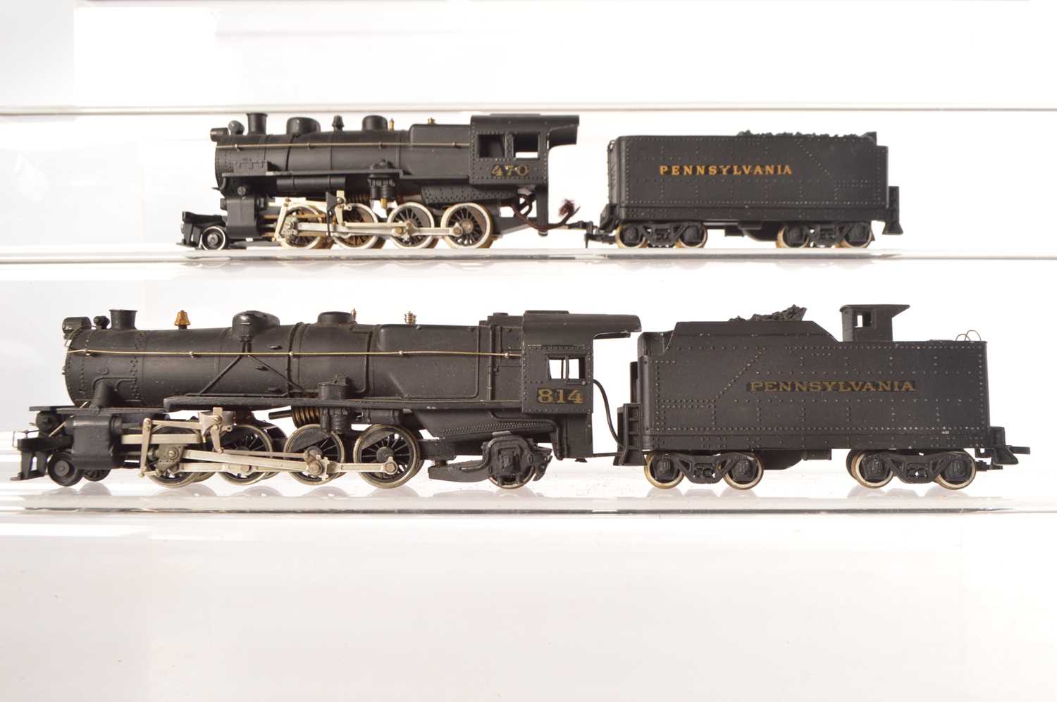 Lot 519 - Rivarossi Archive Early HO Gauge American Steam Locomotives and Tenders (2)
