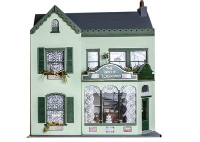 Lot 840 - A Honeychurch The Dolly Tearooms modern miniaturist dolls’ house circa 1994