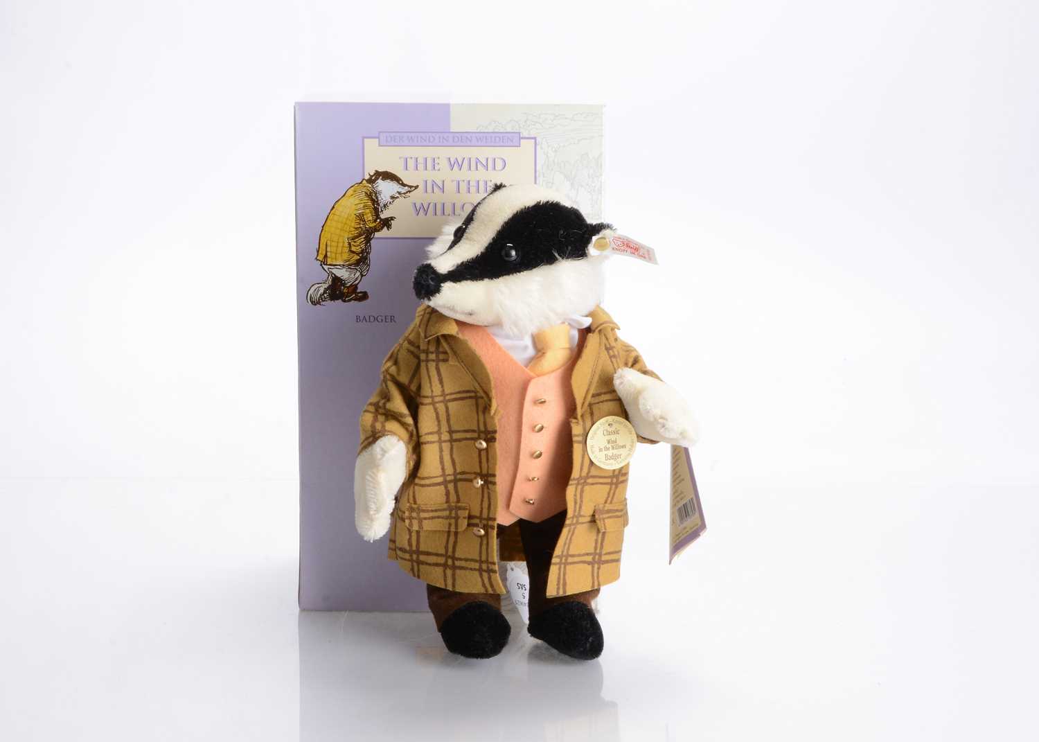 Lot 5 - A Steiff limited edition The Wind in the Willows Badger