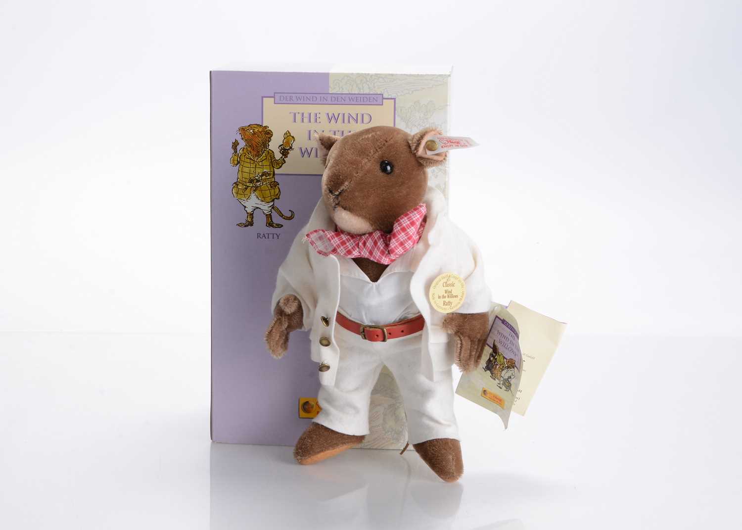 Lot 6 - A Steiff limited edition The Wind in the Willows Ratty