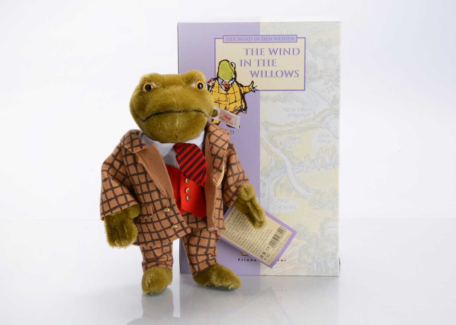 Lot 7 - A Steiff limited edition The Wind in the Willows Toad