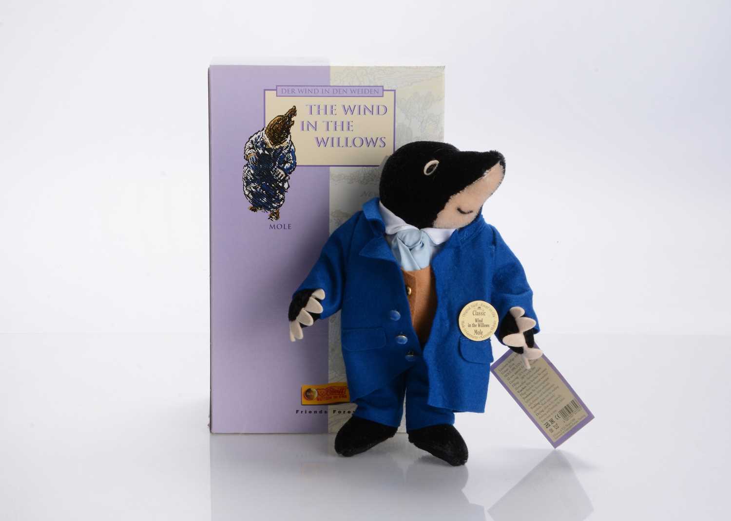 Lot 8 - A Steiff limited edition The Wind in the Willows Badger