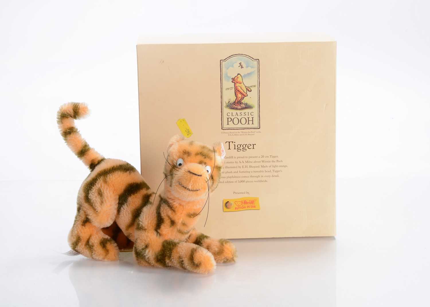 Lot 10 - A Steiff limited edition Tigger from the Classic Pooh Collection