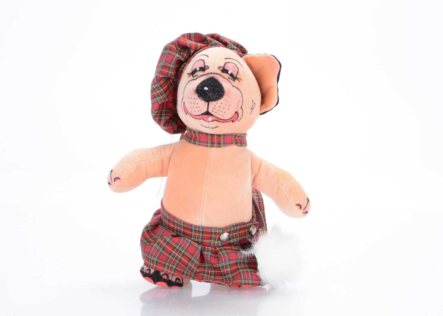 Lot 33 - A Merrythought limited edition Bonny MacBonzo replica dog