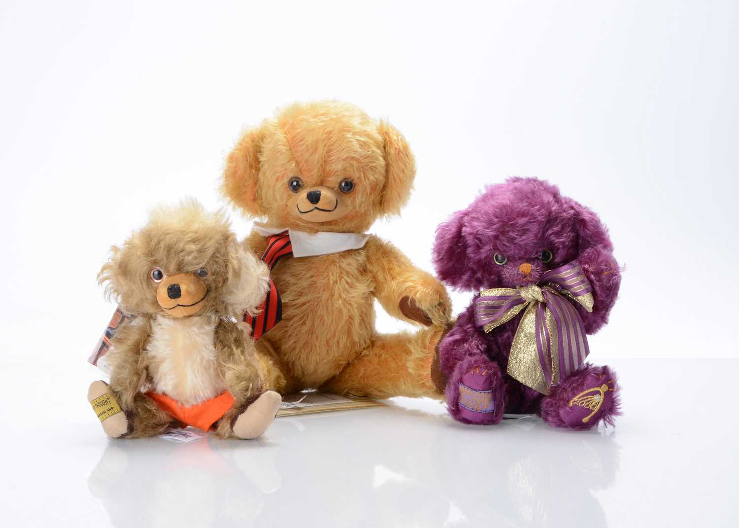 Lot 36 - Three limited edition Merrythought Cheeky teddy bears