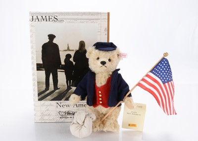 Lot 48 - A Steiff limited edition James, New American teddy bear