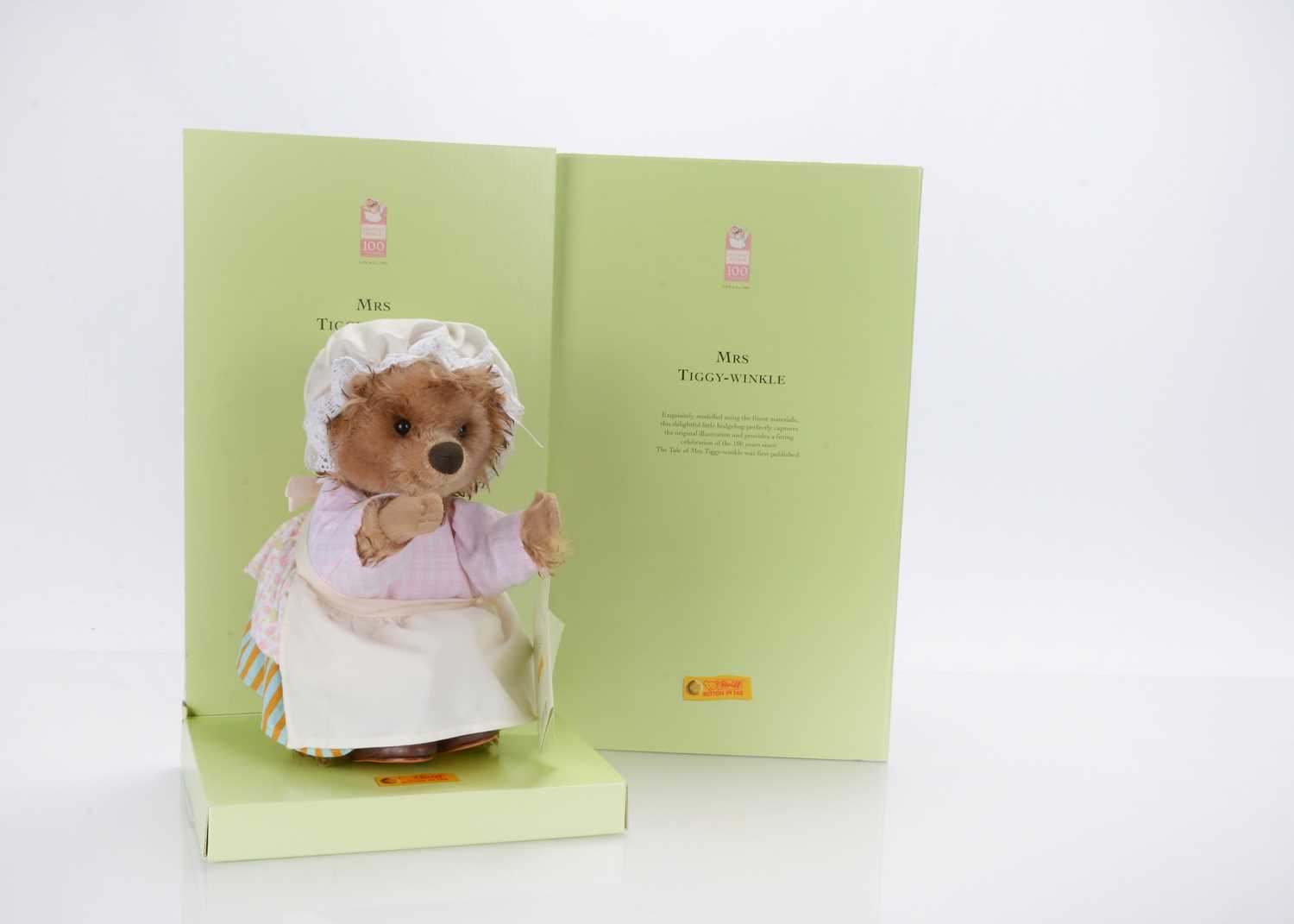 Lot 53 - A Steiff limited edition Beatrix Potter Mrs Tiggy-Winkle