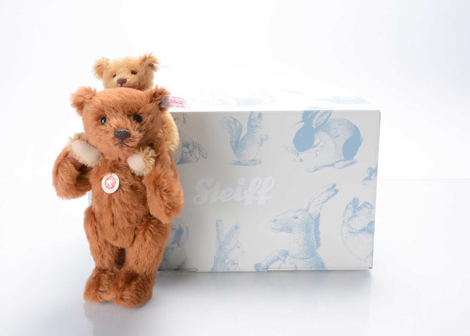 Lot 74 - A Steiff limited edition Father and Son teddy bears
