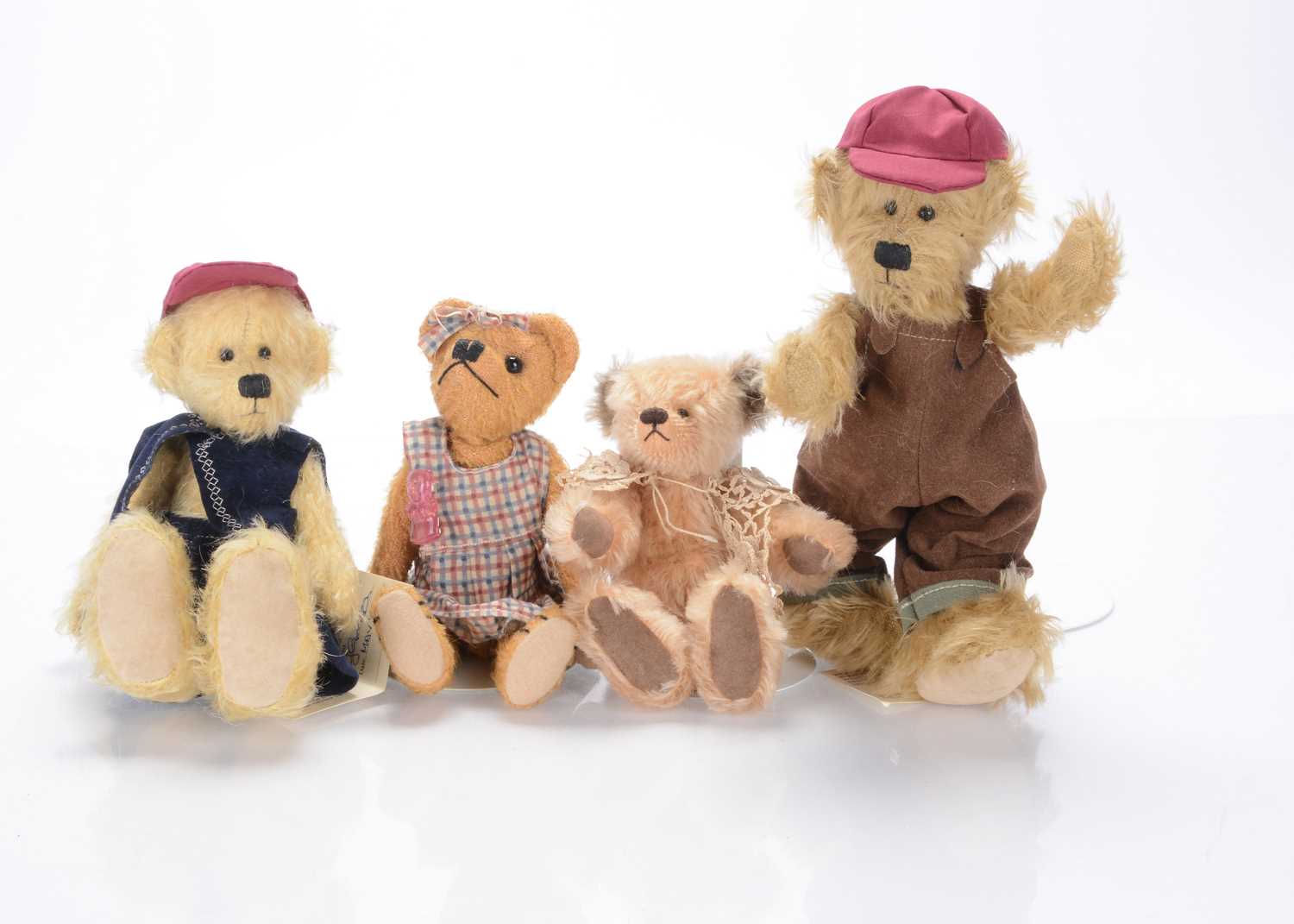 Lot 86 - Four artist teddy bears