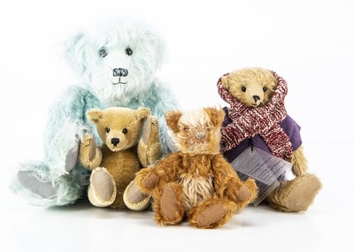 Lot 302 - Four artist Teddy Bears