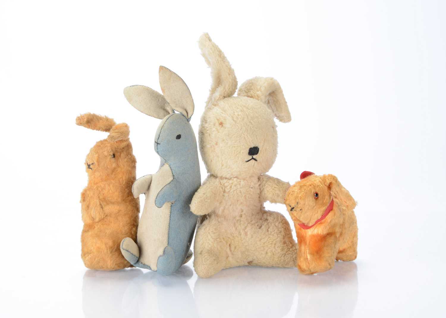 Lot 132 - Four British rabbits,