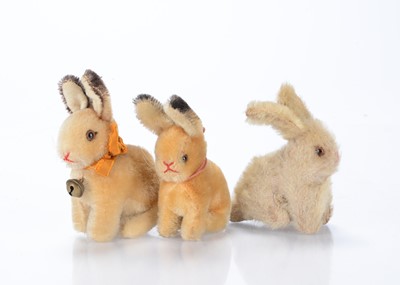 Lot 139 - Two small Steiff post-war Sonny rabbits