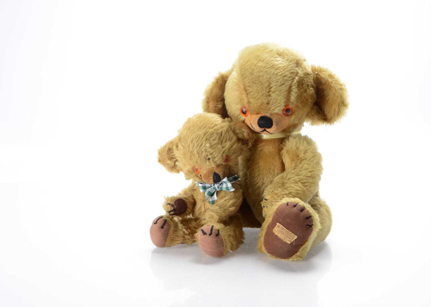 Lot 258 - Two post-war Merrythought Cheeky teddy bears