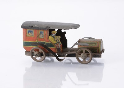 Lot 382 - A Japanese Penny Toy limousine car