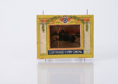 Lot 417 - A Japanese Penny Toy ‘Continuous Funny Cinema’ optical toy