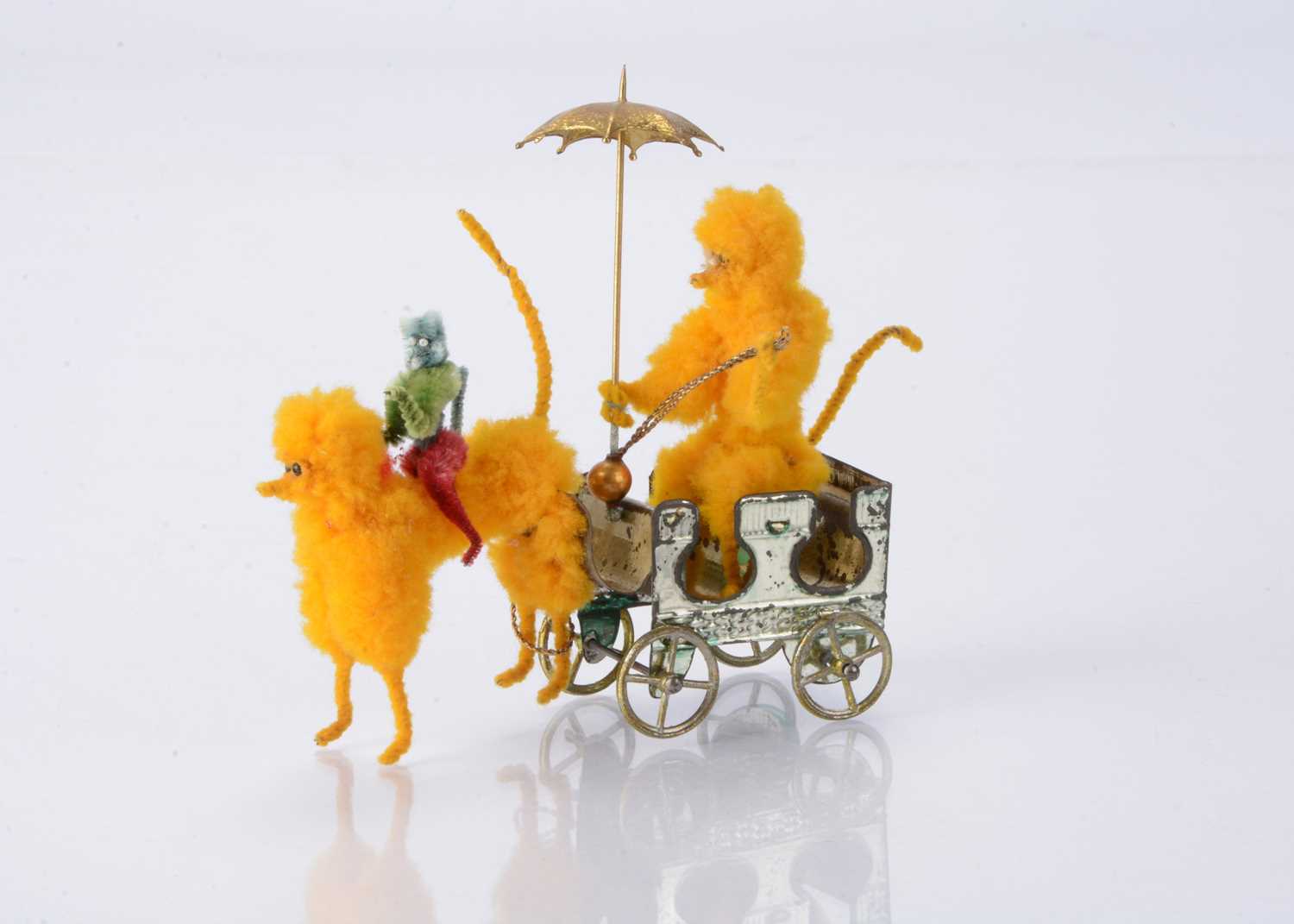 Lot 429 - A C Rossignol (French) Penny Toy poodle cart