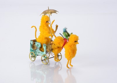 Lot 429 - A C Rossignol (French) Penny Toy poodle cart