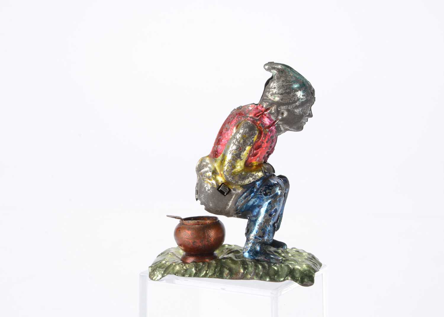 Lot 442 - A German Penny Toy Dukatenscheißer shitting man