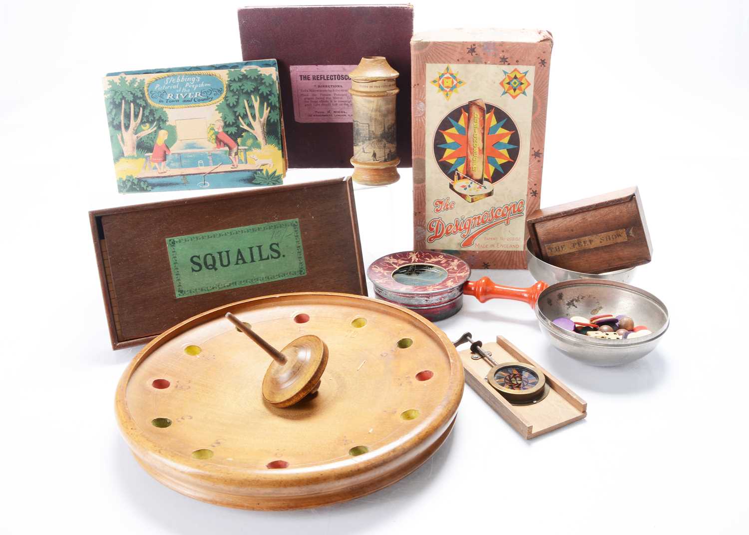 Lot 702 - Optical and other toys