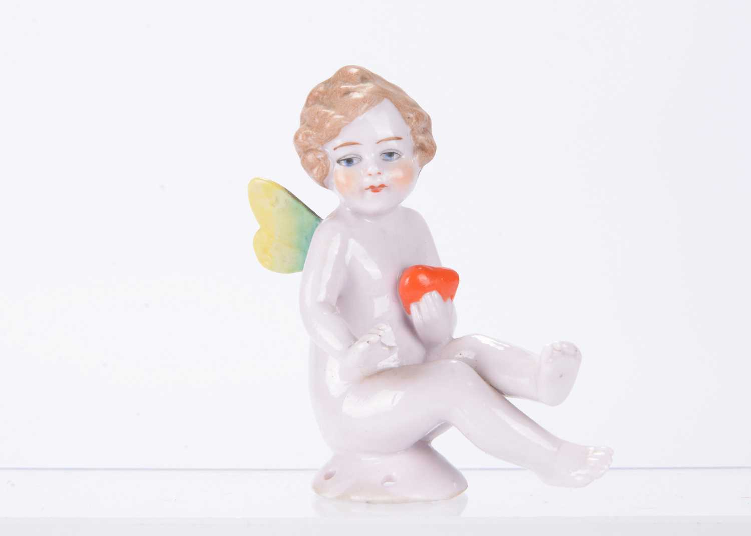 Lot 1294 - A German cupid full figure half-doll