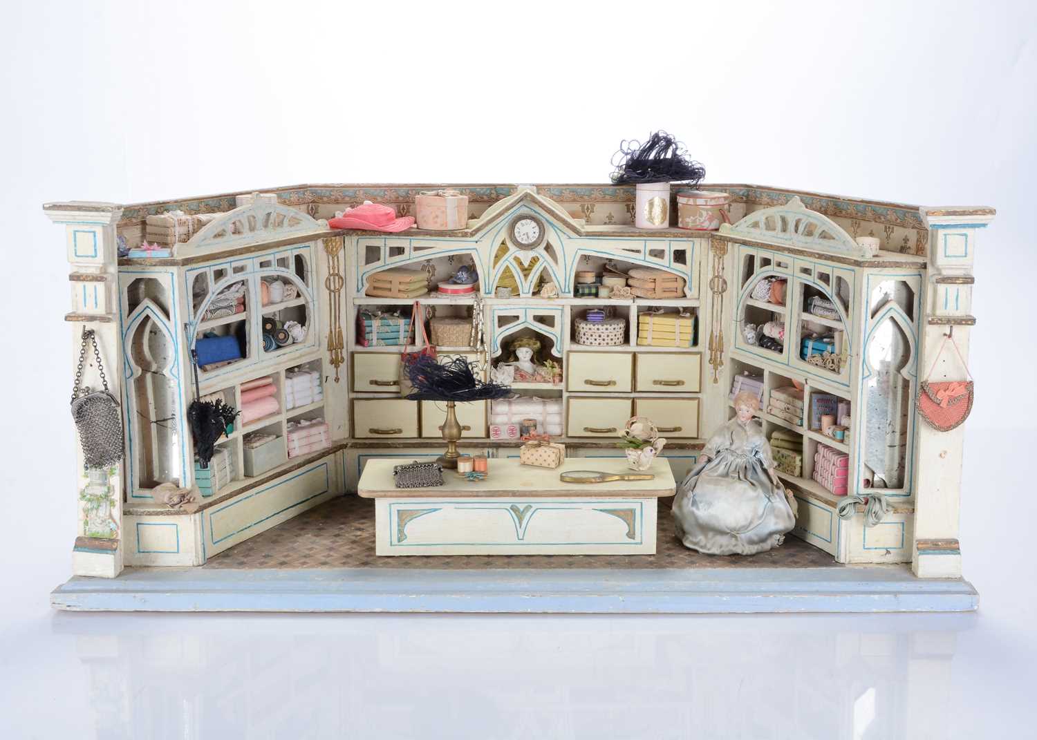 Lot 1573 - A Gottschalk haberdashery and hat shop, circa 1905