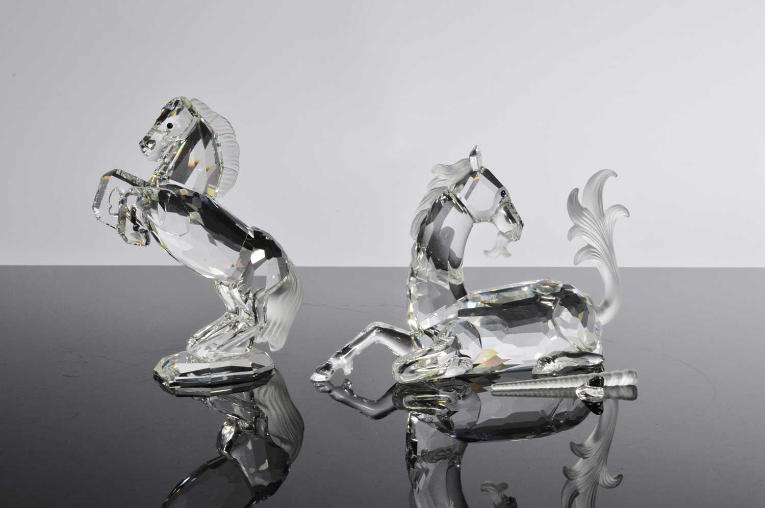 Lot 6 - Two Swarovski figures