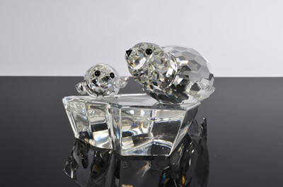 Lot 7 - A collection of eight Swarovski sea figures