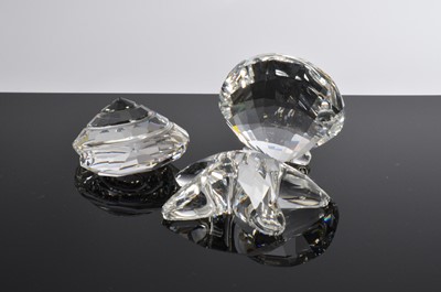 Lot 7 - A collection of eight Swarovski sea figures