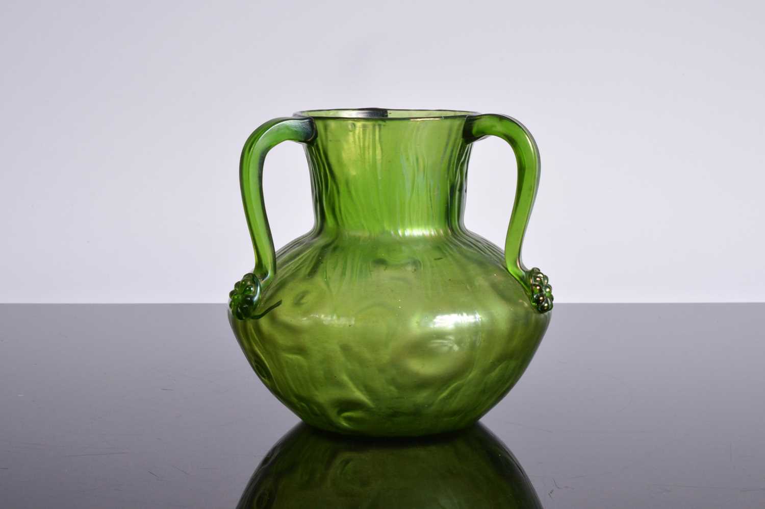 Lot 11 - An Art Nouveau Palme Konig glass vase