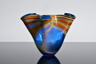 Lot 14 - Four second half 20th century studio glass items