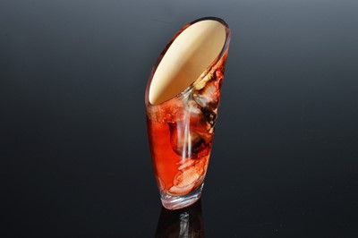 Lot 14 - Four second half 20th century studio glass items